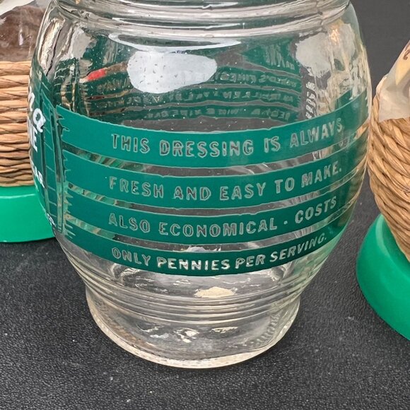 2 Italian Swiss Colony1952 Decorative Bottles & Regina Wine Vinegar Salt Shaker - Picture 3 of 13